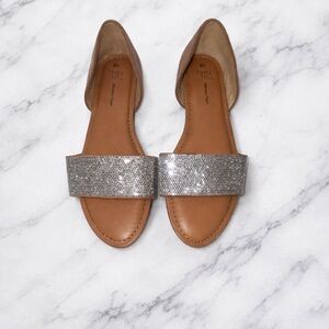 Cute Sparkly Rhinestone Sandals Size 8.5